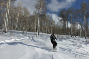snow boarding
