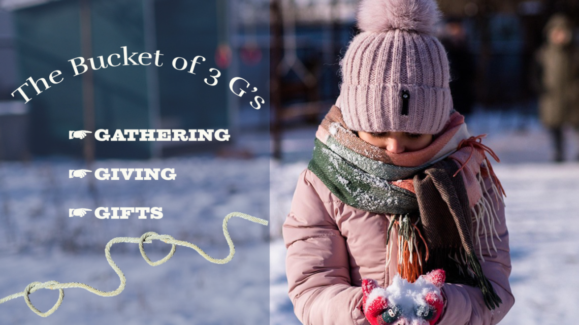 The Bucket of 3 G’s - no guilt this year