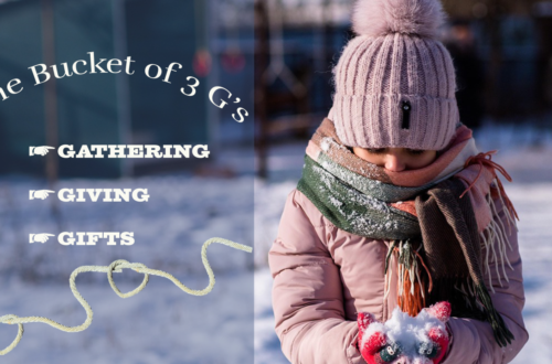 The Bucket of 3 G’s - no guilt this year